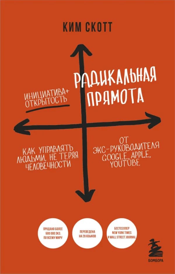 Обложка книги «Радикальная прямота», Ким Скотт
